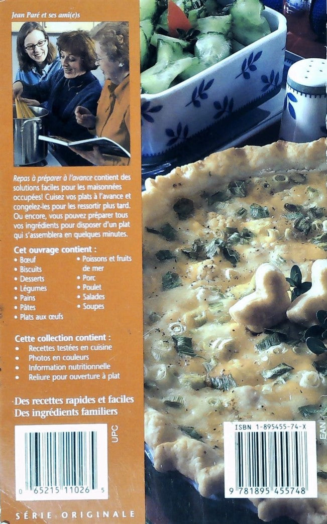 Jean Paré : Repas à préparer à l'avance (Jean Paré)