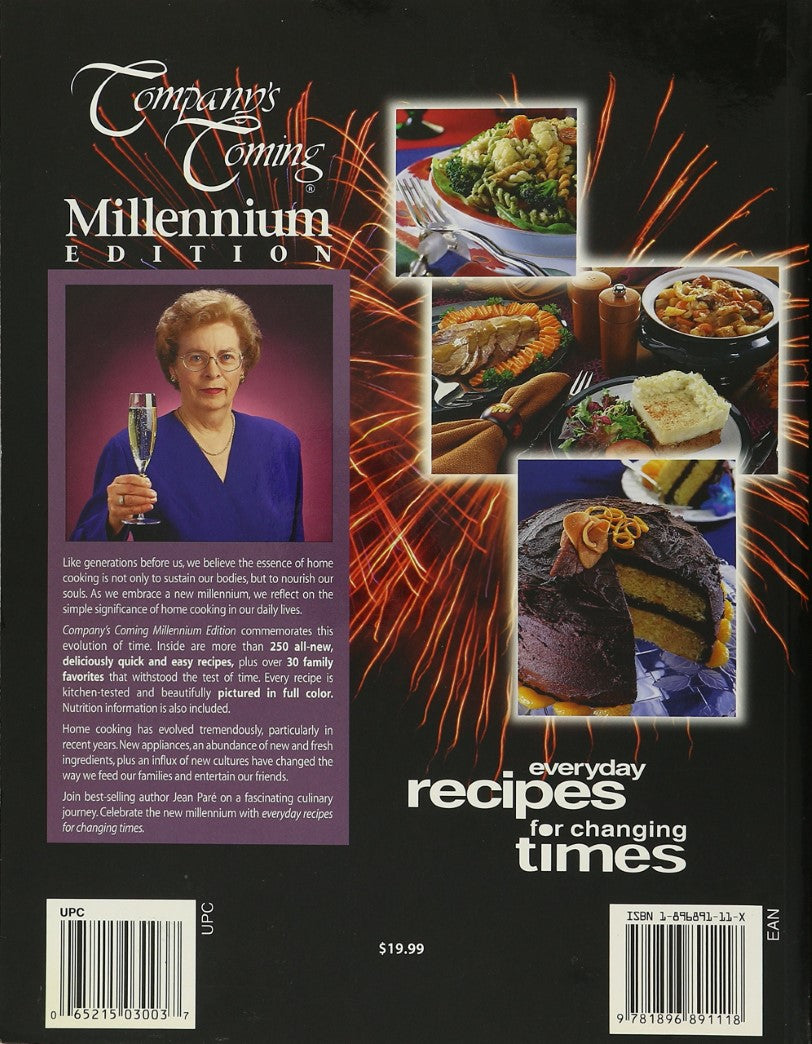 Livre Company's Coming Millenium Edition - Jean Paré (Livre d'occasion) - ISBN 189689111X