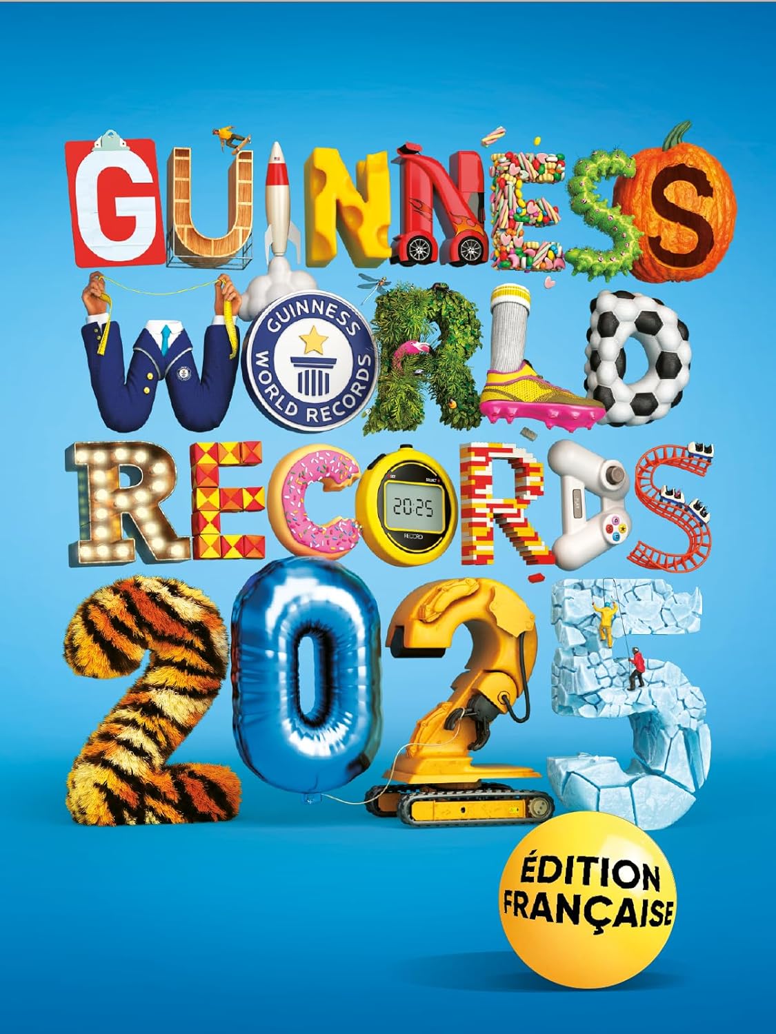 Livre Guiness World Record 2025 (FR) - Collectif (Livre d'occasion) - ISBN 1913484580