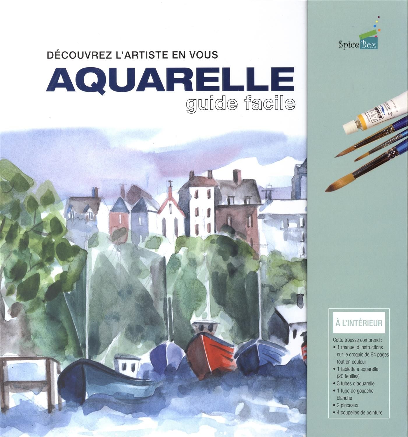 Livre Découvrez l'artiste en vous : Aquarelle guide facile - Philip Berrill (Livre d'occasion)