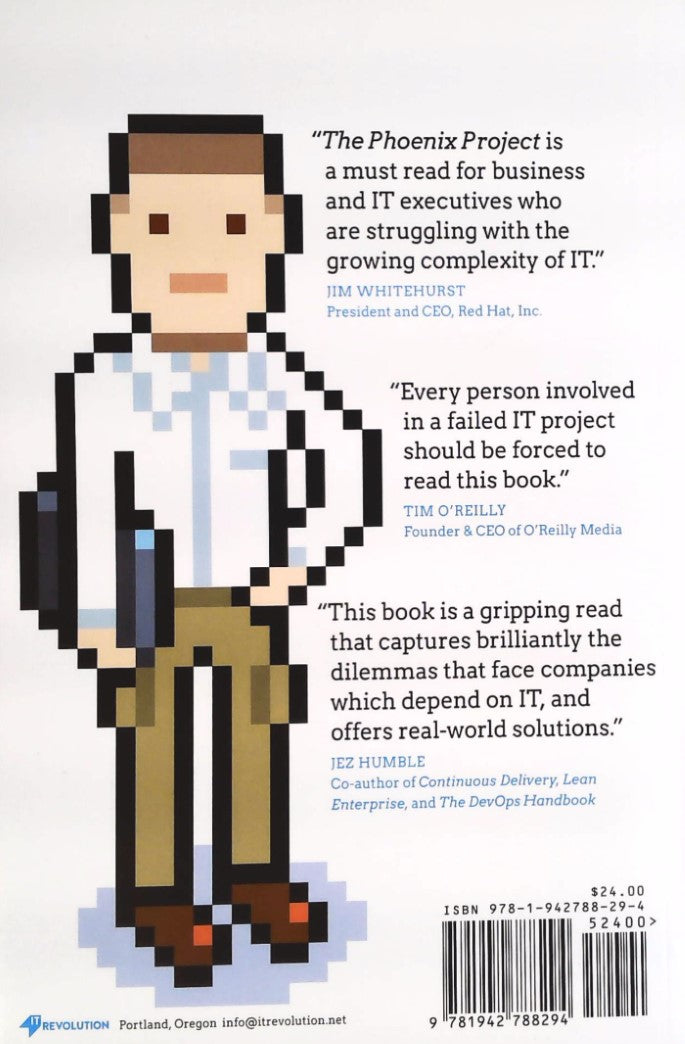 Livre The Phoenix Project: A Novel about IT, DevOps, and Helping Your Business Win - Gene Kim (Li...