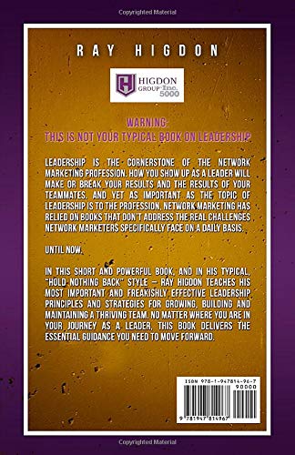 Livre Freakishly Effective Leadership for Network Marketers: How to Reduce Frustration, Drive Mas...