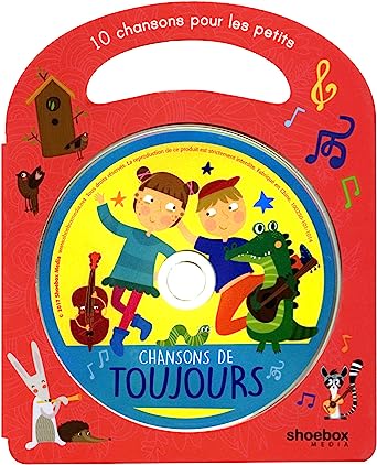 Livre Chasons de toujours : 10 Chansons pour les petits (avec CD Audio) - Collectif (Livre neuf) ...