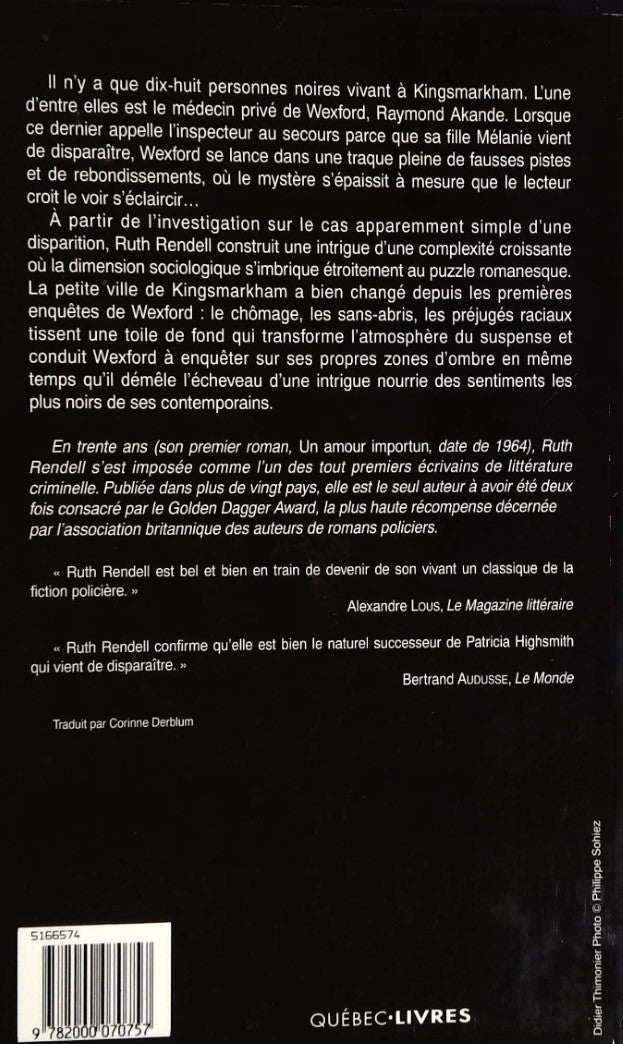 Livre Simisola - Ruth Rendell (Livre d'occasion) - ISBN 2000070752