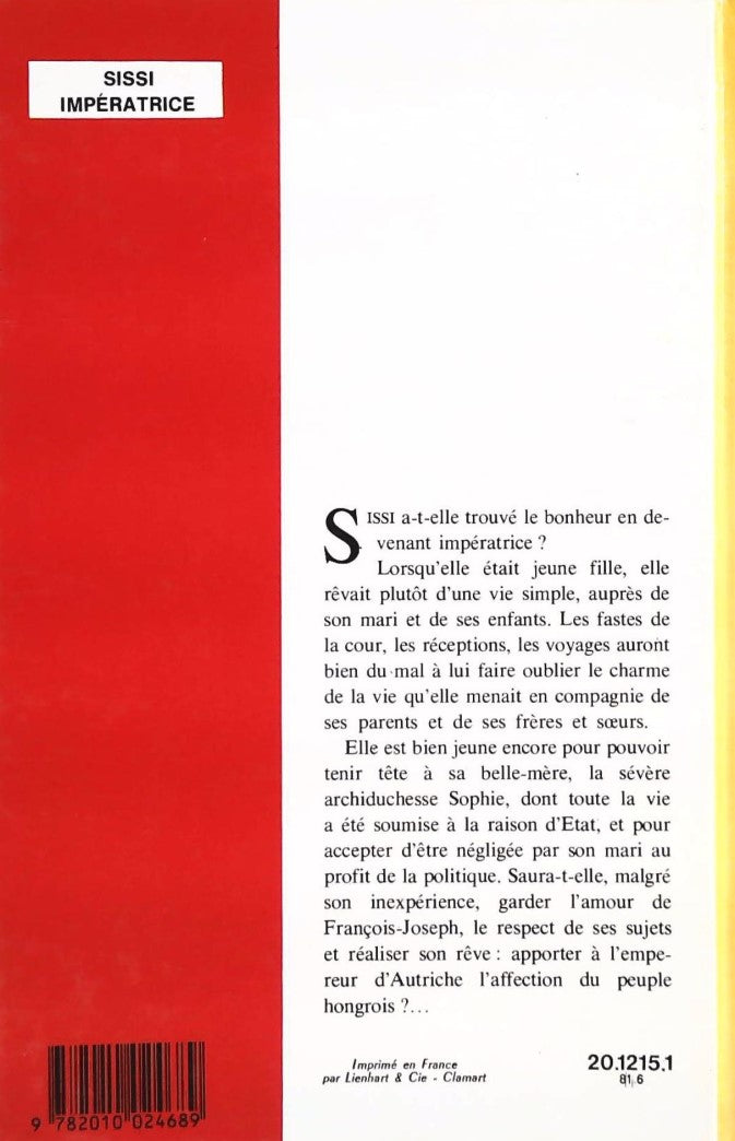 Sissi impératrice (Odette Ferry)