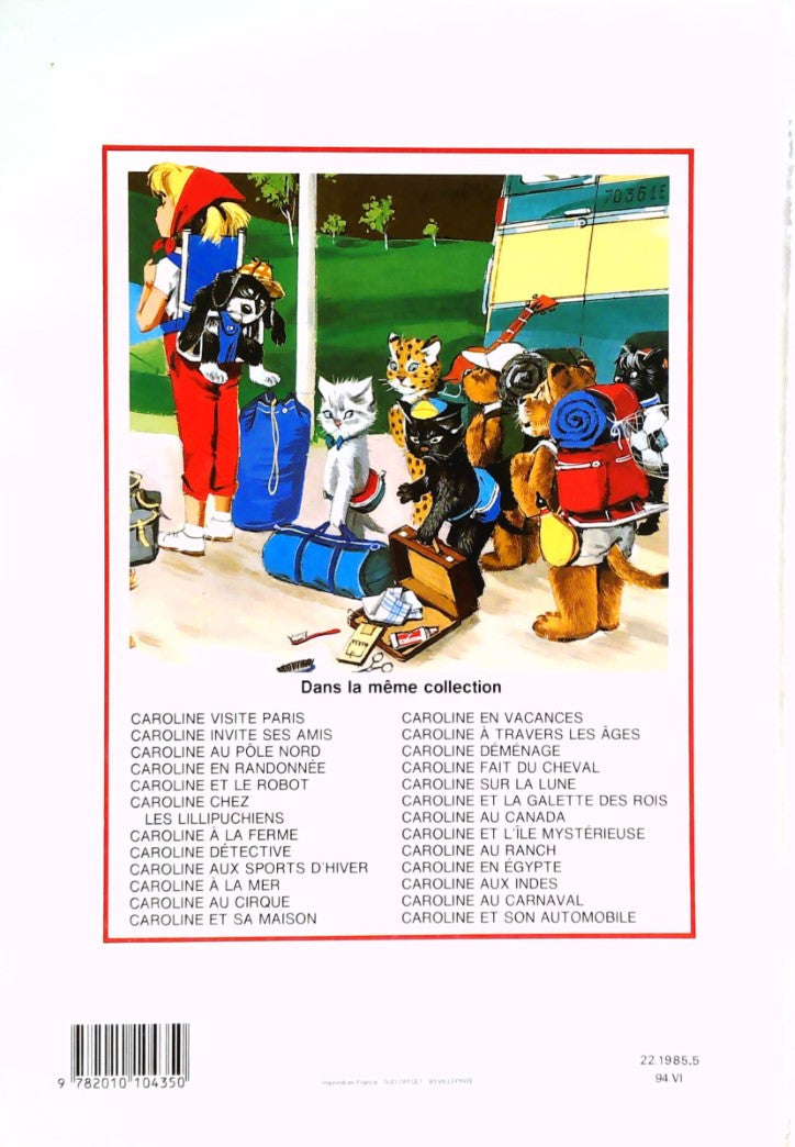 Caroline : Caroline en vacances (Pierre Probst)