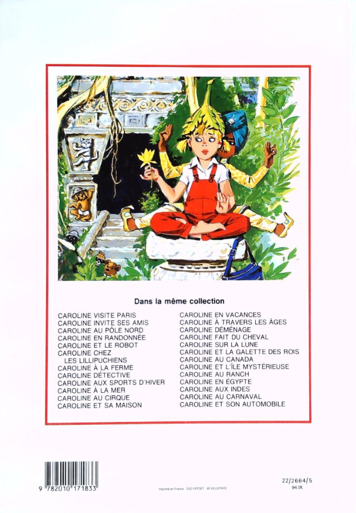 Livre Caroline aux Indes - Pierre Probst (Livre d'occasion) - ISBN 2010171837