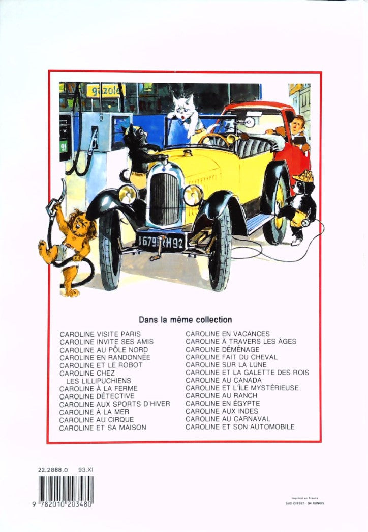 Caroline : Caroline et son automobile (Pierre Probst)