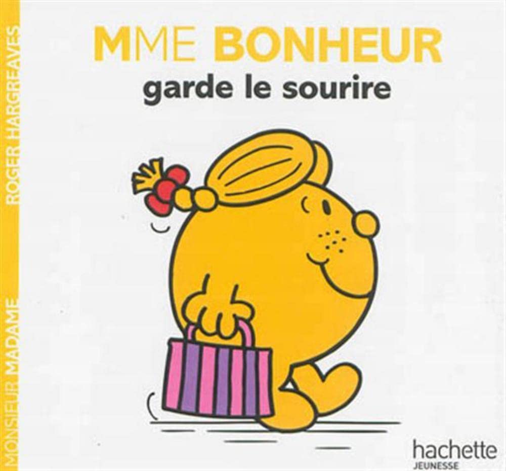 Livre Mme Bonheur garde le sourire - Roger Hargreaves (Livre d'occasion)
