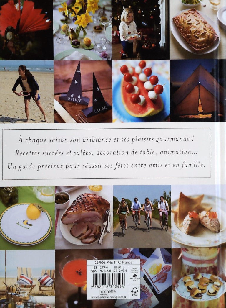 Livre 365 jours de fête, des idées de recettes et de déco pour toute l'année! - Pippa Middleton (...