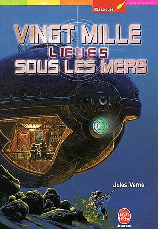 Livre Vingt mille lieues sous les mers - Jules Verne (Livre d'occasion) - ISBN 2013219210