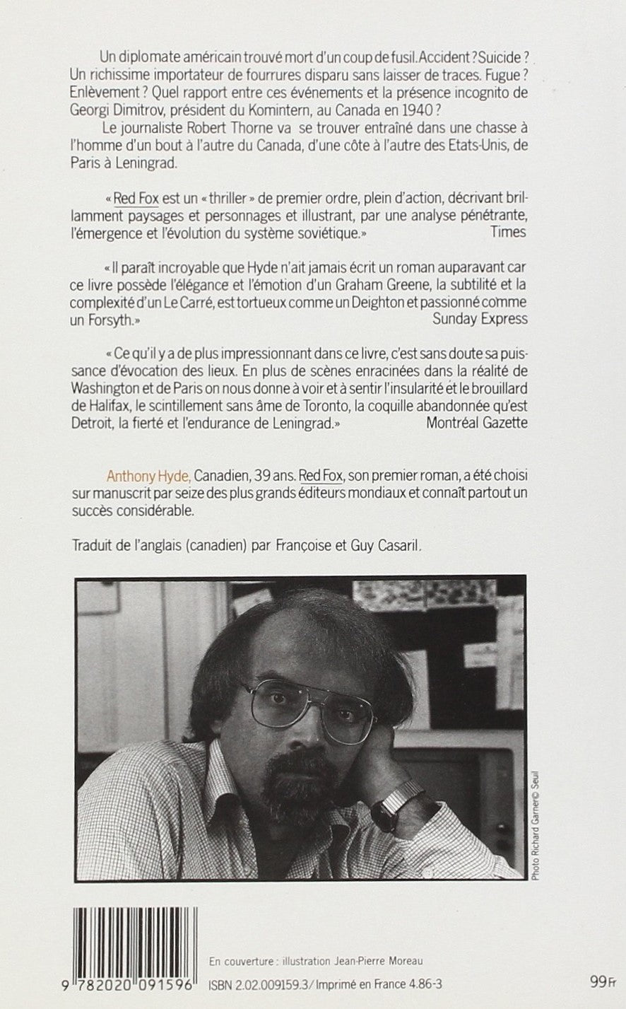 Livre Red Fox (FR) - Anthony Hyde (Livre d'occasion) - ISBN 2020091593