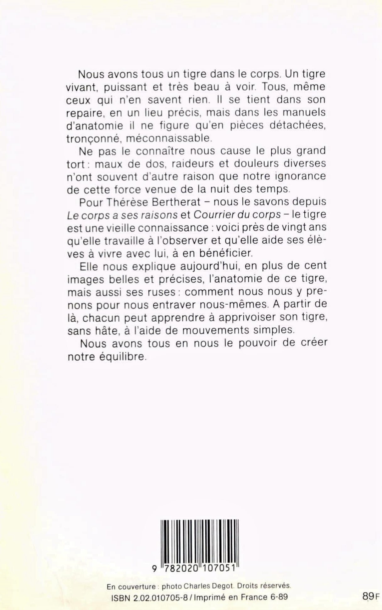 Le repaire du tigre (Thérèse Bertherat)
