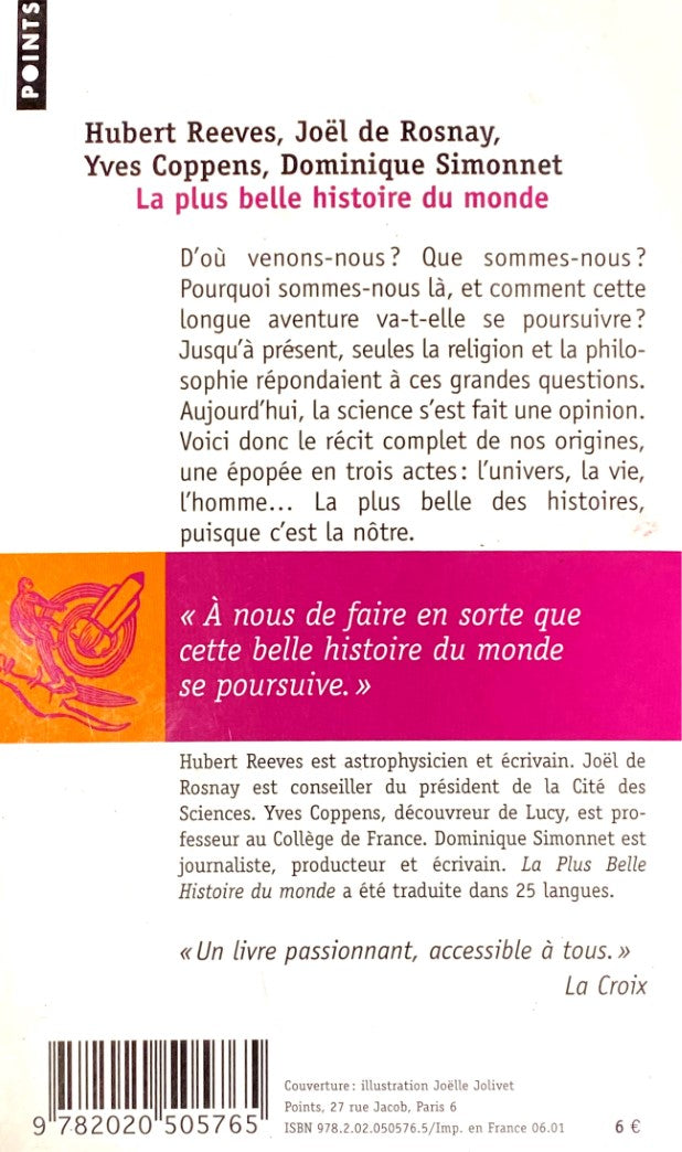 Livre La plus belle histoire du monde - Collectif (Livre d'occasion) - ISBN 2020505762