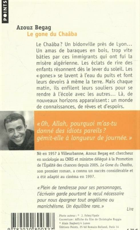 Livre Le gone du Chaâba - Azouz Begag (Livre d'occasion) - ISBN 2020800322