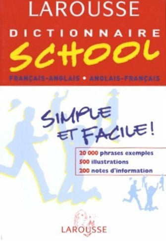 Livre Larousse Dictionnaire School Français-Anglais – Anglais-Françis - Collectif (Livre d'occasi...