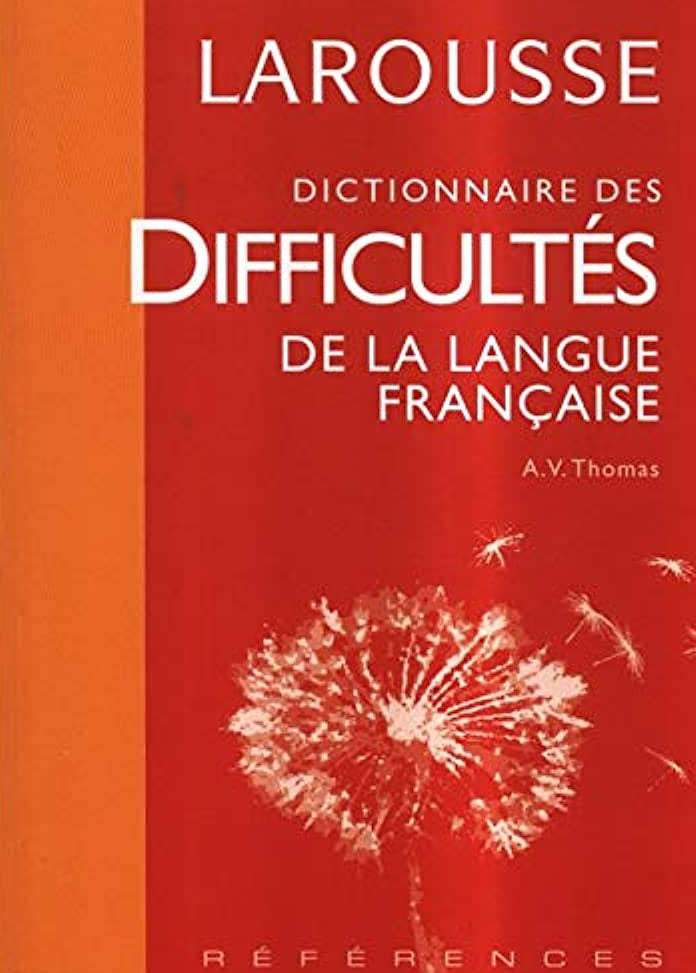 Livre Larousse dictionnaire des difficultes de la langue Francaise - Larousse (Livre d'occasion) ...