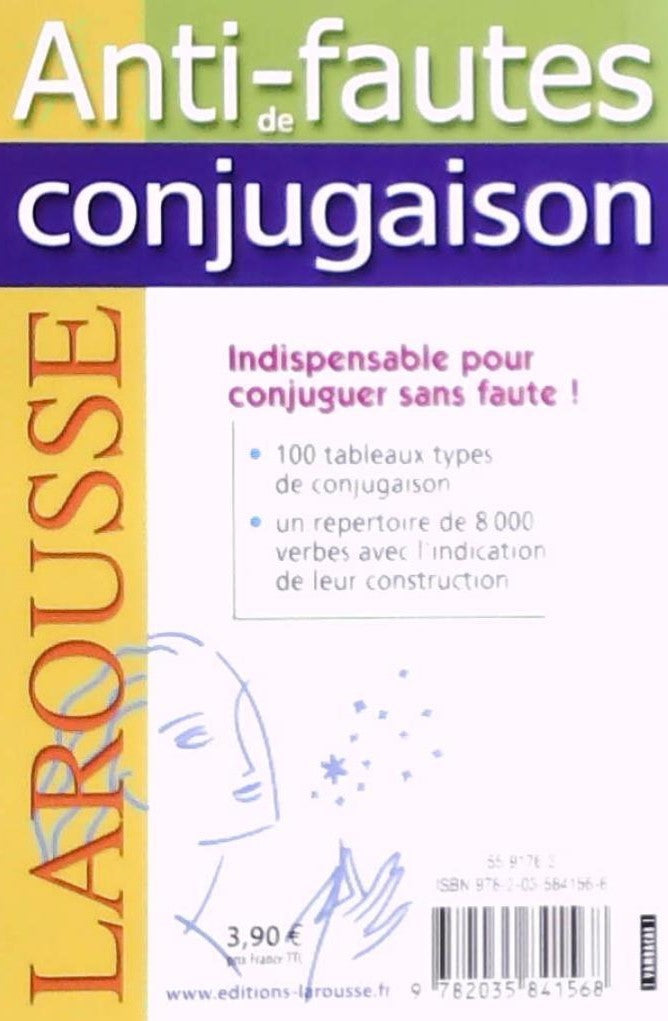 Livre Larousse Mini Anti-Fautes de conjugaison - 8000 verbes - Collectif (Livre d'occasion) - ISB...