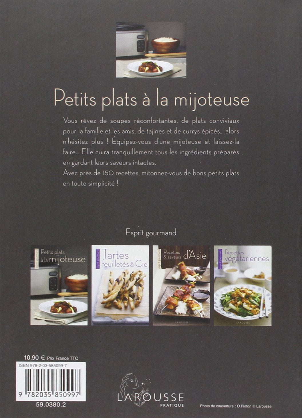 Livre Petits plats à la mijoteuse (Livre d'occasion) - ISBN 2035850991