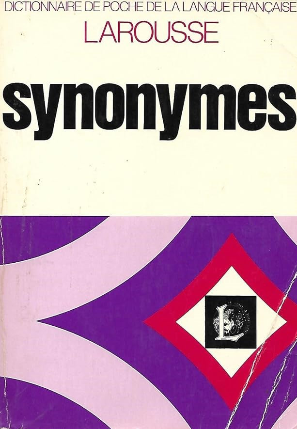 Dictionnaire des synonymes