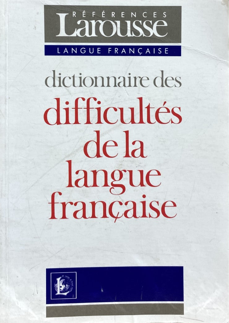 Livre Dictionnaire des difficultés de la langue française - Collectif (Livre d'occasion) - ISBN 2...