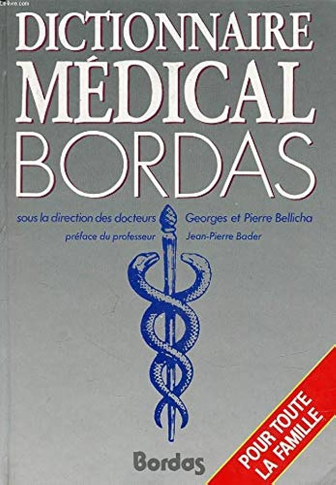 Livre Dictionnaire médical Bordas - Collectif (Livre d'occasion) - ISBN 2040163506