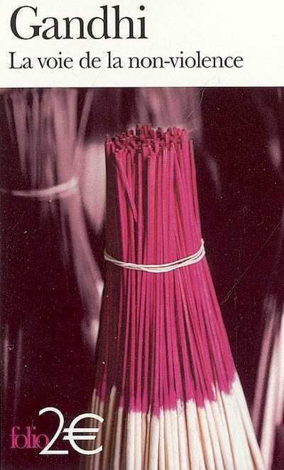 Livre La voie de la non-violence - Gandhi (Livre d'occasion) - ISBN 207030535X