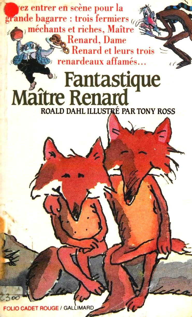 Livre Fantastique Maître Renard - Roald Dahl (Livre d'occasion) - ISBN 2070311740