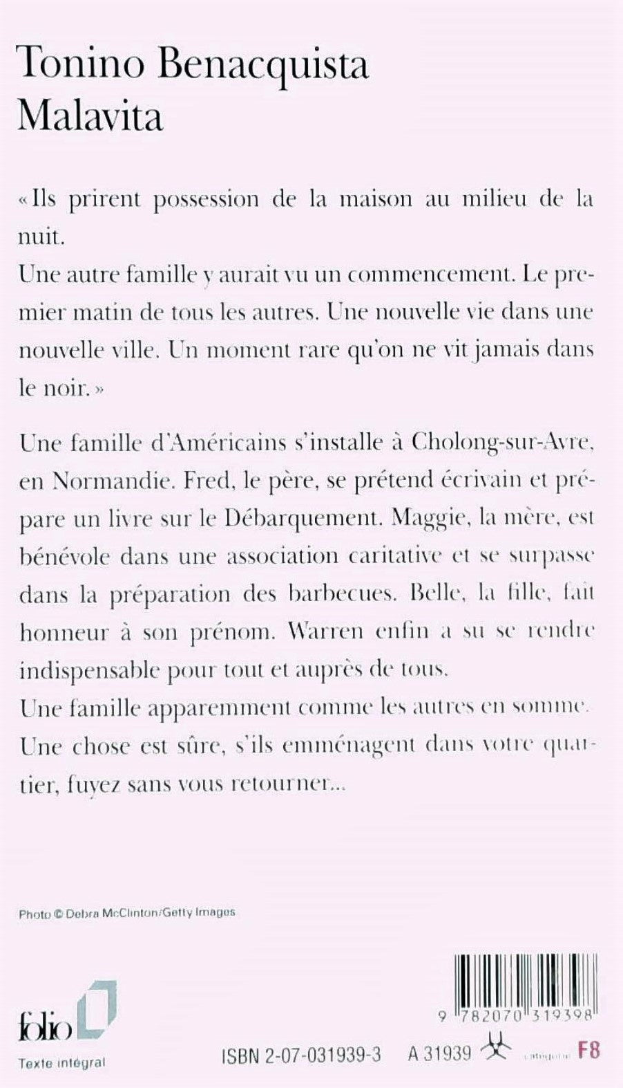 Livre Malavita - Tonino Benacquista (Livre d'occasion) - ISBN 2070319393