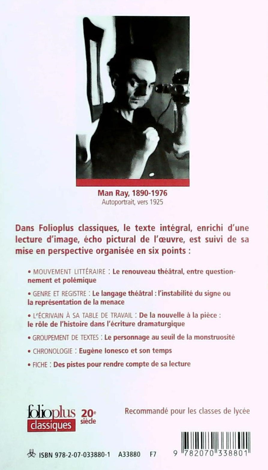 Livre Rhinocéros - Eugène Ionesco (Livre d'occasion) - ISBN 2070338800