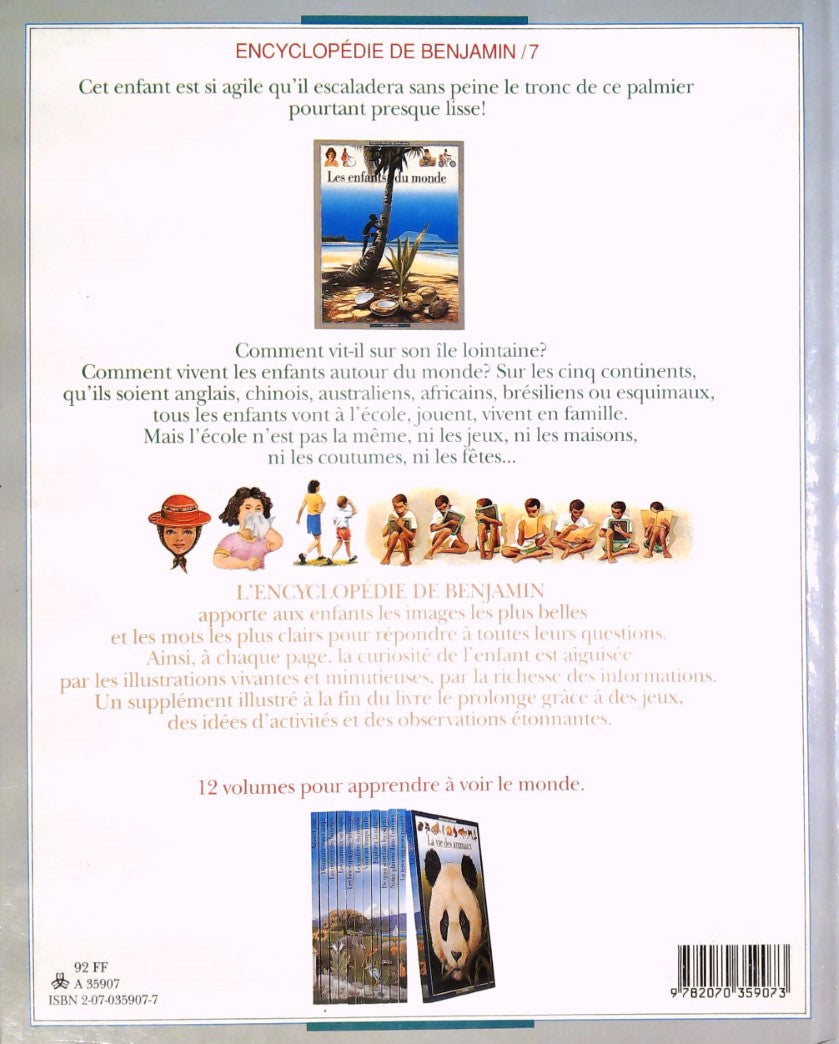 Livre Les enfants du monde - Collectif (Livre d'occasion) - ISBN 2070359077