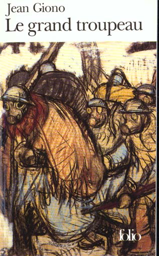 Livre Le grand troupeau - Jean Giono (Livre d'occasion) - ISBN 2070367606