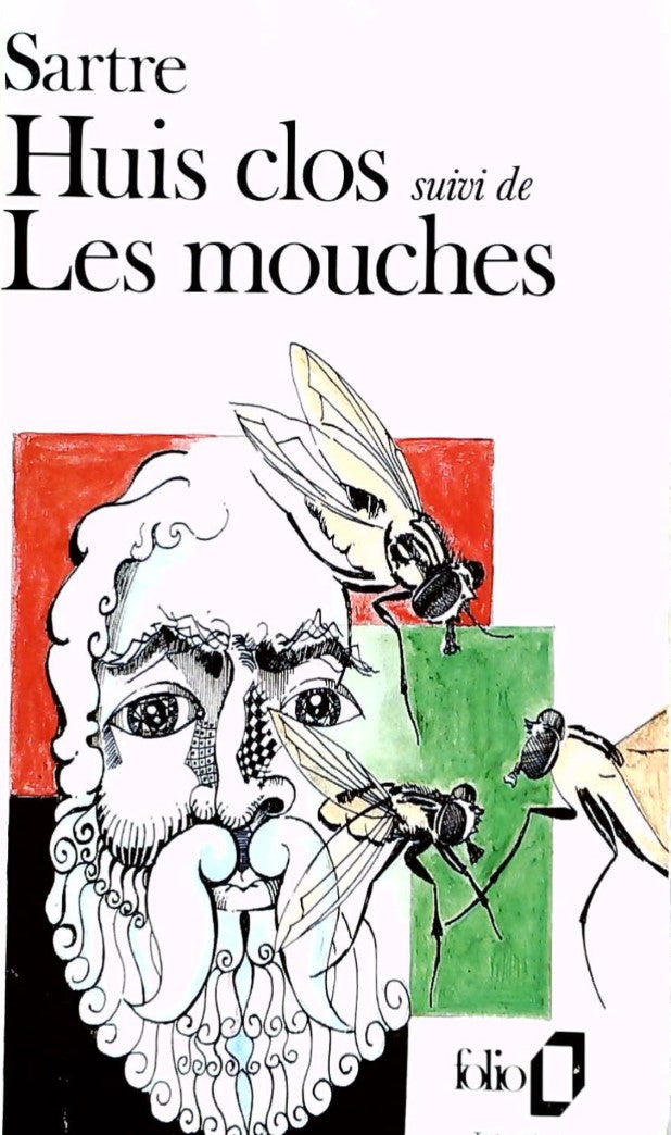 Livre Huis clos -suivi de- Les mouches - Jean-Paul Sartre (Livre d'occasion) - ISBN 2070368076