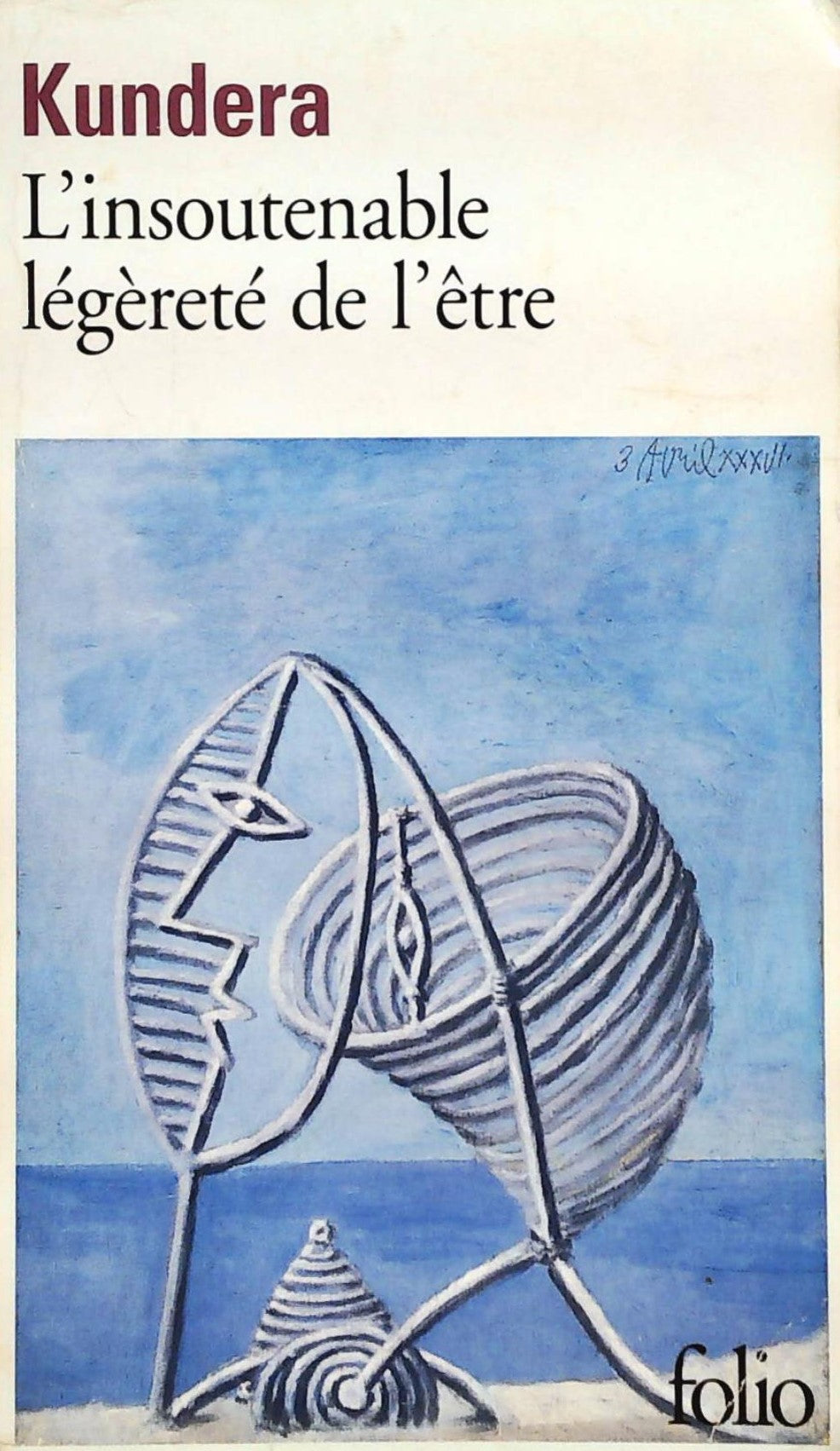 Livre L'insoutenable légerté de l'être - Milan Kundera (Livre d'occasion) - ISBN 207038165X