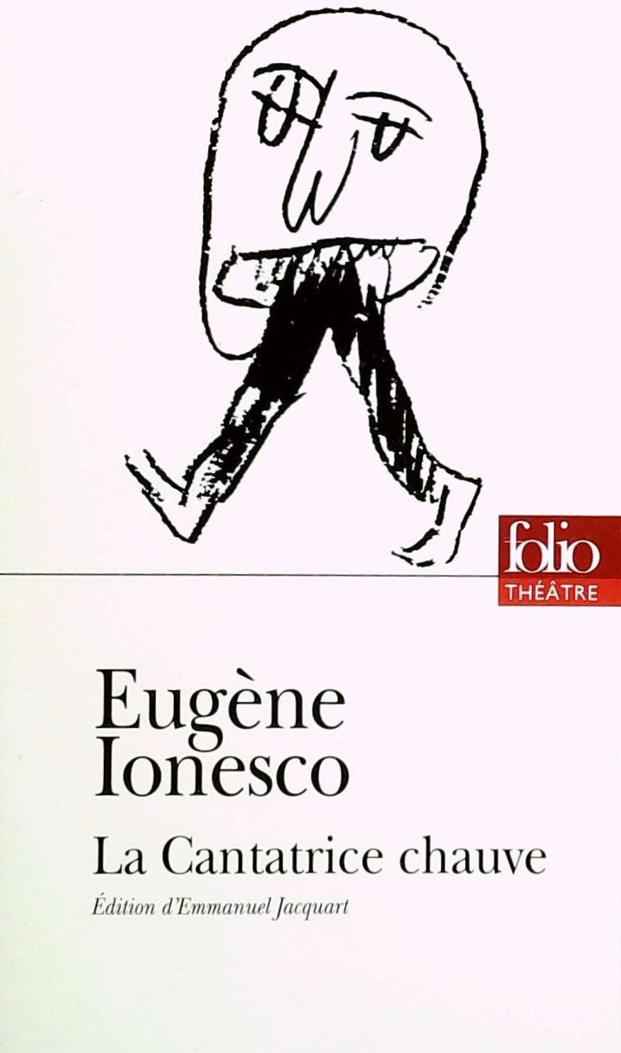Livre La Cantatrice chauve - Eugène Ionesco (Livre d'occasion) - ISBN 2070386538
