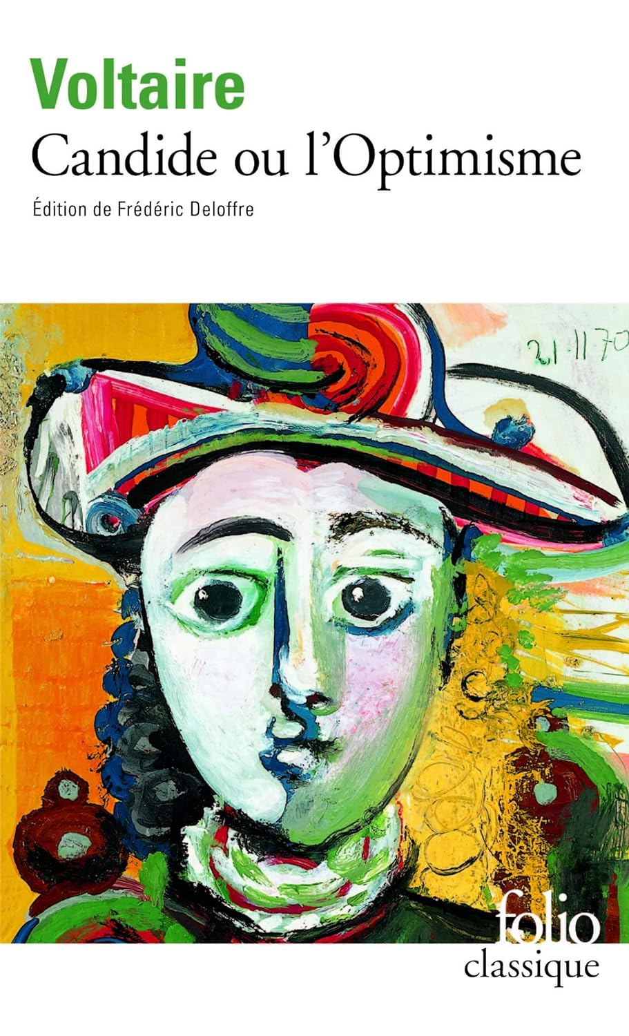 Livre Candide ou l'Optimisme - Voltaire (Livre d'occasion) - ISBN 2070389065