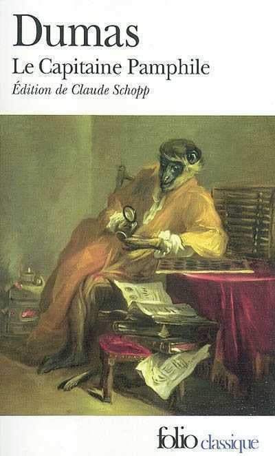 Livre Le capitaine Pamphile - Alexande Dumas (Livre d'occasion)