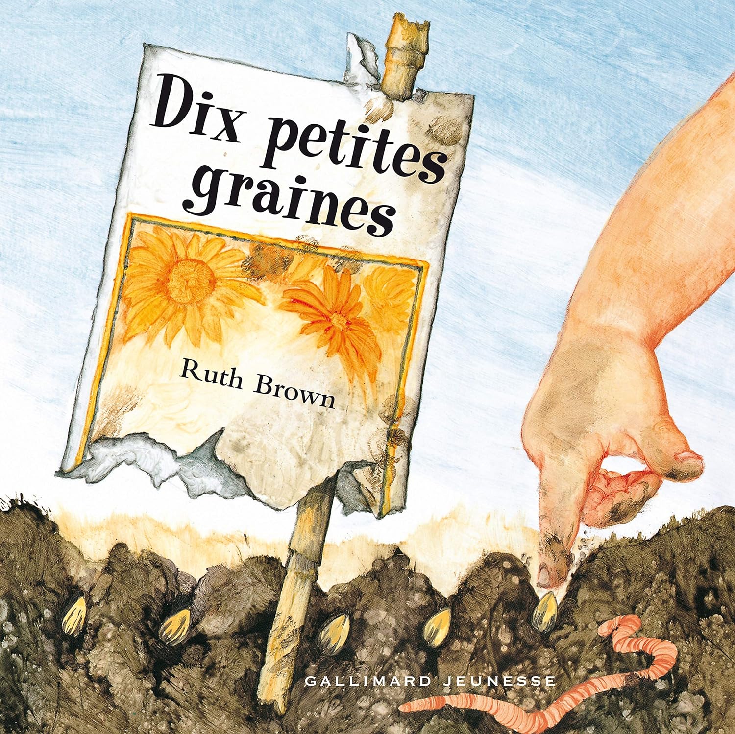 Livre Dix petites graines - Ruth Brown (Livre d'occasion) - ISBN 2070545210