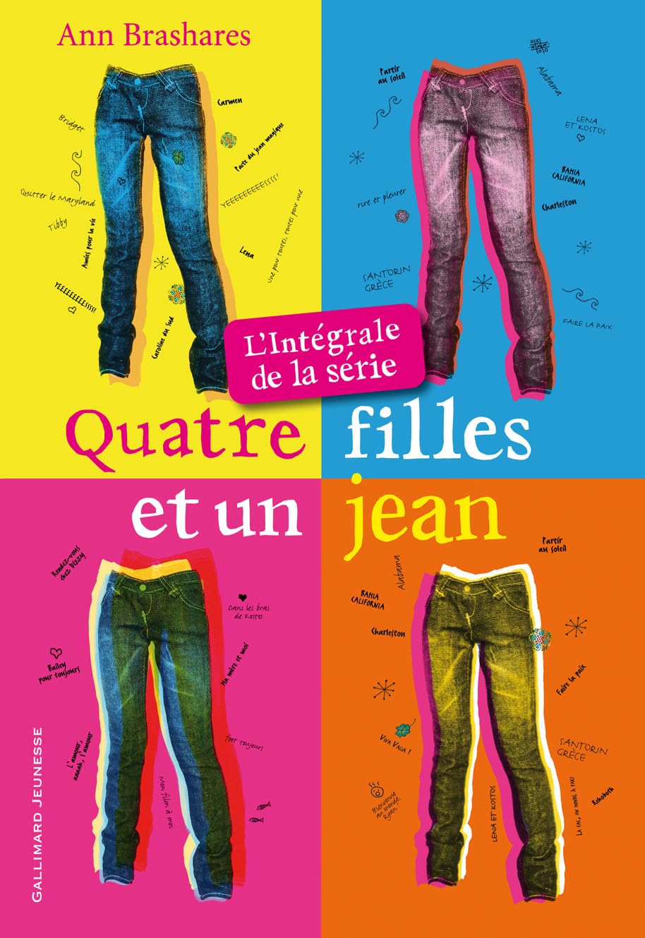 Livre Quatre filles et un jeans : L'inégrale de la série - Ann Brashares (Livre d'occasion)