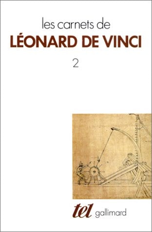 Livre Les carnets de Léonard De Vinci (Livre d'occasion) - ISBN 2070708454