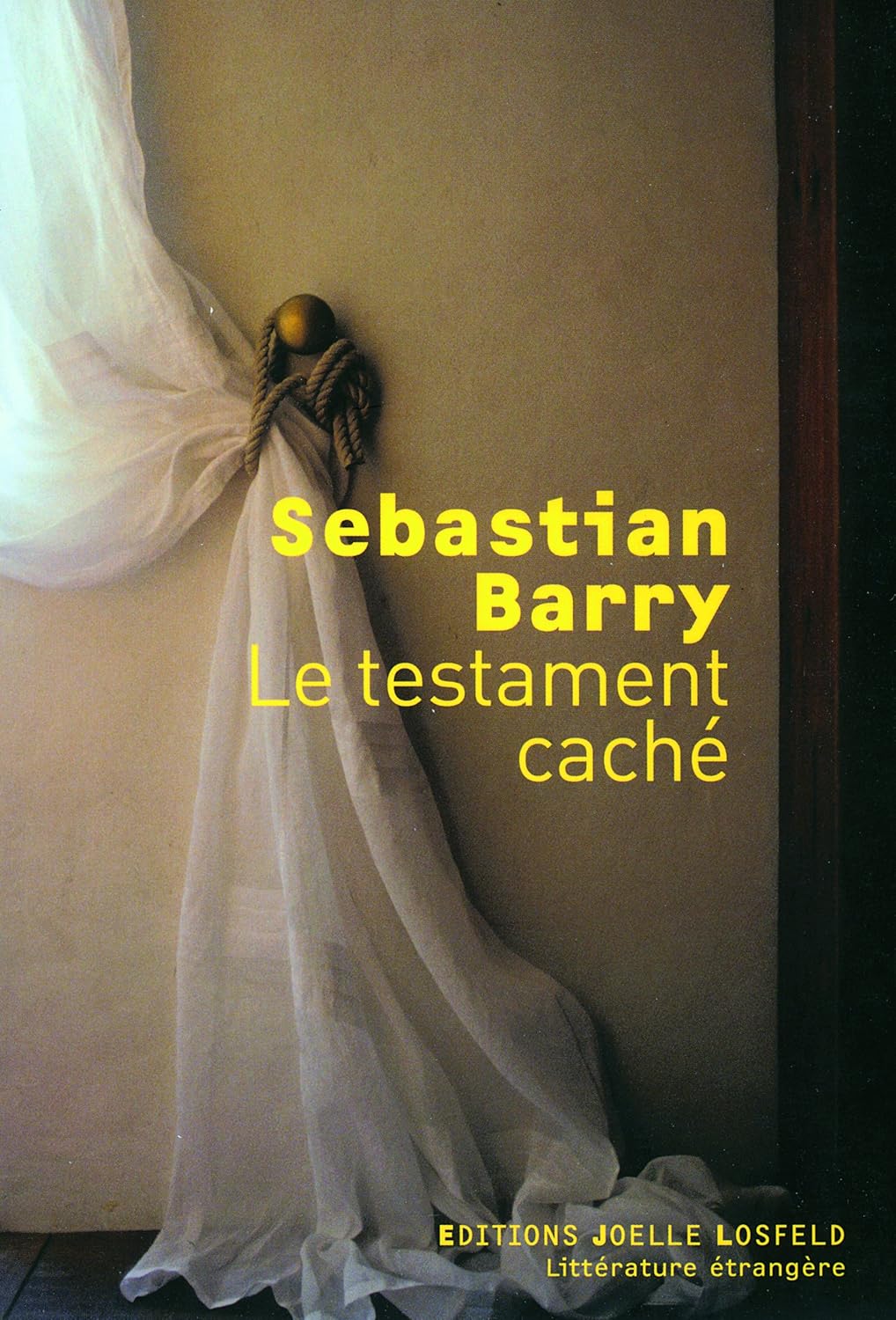 Livre Le testament caché - Sebastian Barry (Livre d'occasion) - ISBN 207078763X