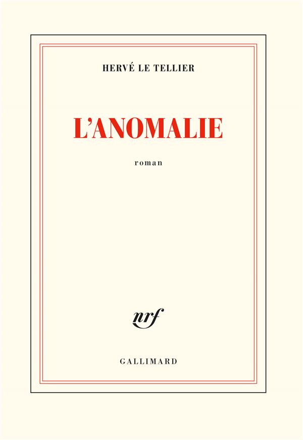Livre L'anomalie - Hervé Le Tellier (Livre d'occasion) - ISBN 207289509X