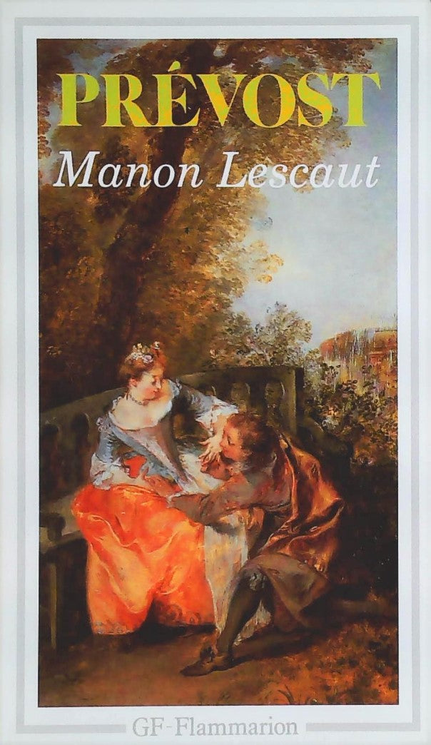 Livre Manon Lescaut - Abbé Prévost (Livre d'occasion) - ISBN 2080701401
