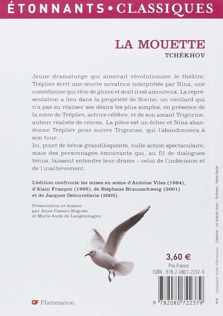 Étonnants classiques # 237 : La mouette (Tchékhov)