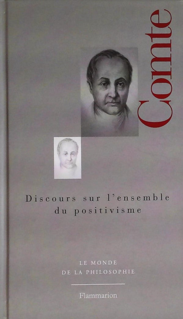 Livre Discours sur l'ensemble du positivisme - Auguste Comte (Livre d'occasion) - ISBN 2081218135