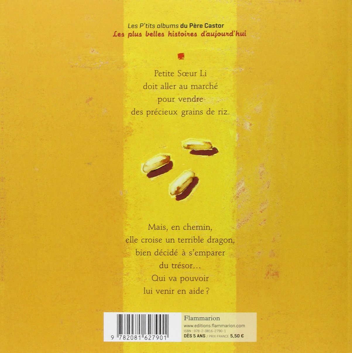 Livre Les trois grains de riz - Angès Bertron-Martin (Livre d'occasion) - ISBN 2081627906