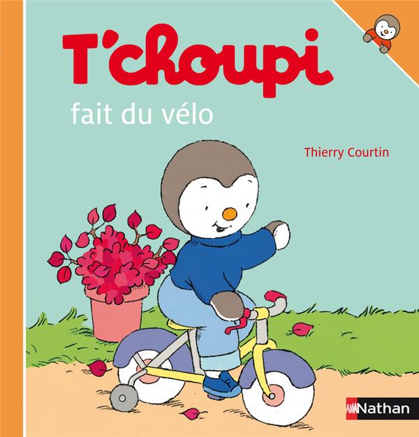 Livre T'choupi fait du vélo - Thierry Courtin (Livre d'occasion)