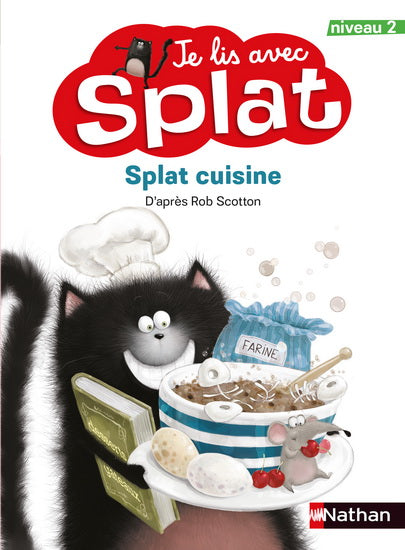Livre Je lis avec Splat : Splat cuisine (Rob Scotton Amy Hsu Lin) (Livre d'occasion) - ISBN...