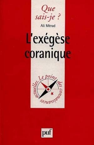 Livre L'exégèse coranique - Ali Mérad (Livre d'occasion) - ISBN 2130494358