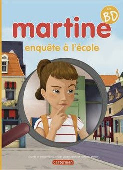 Livre Martine enquête à l'école - Gilbert Delahaye (Livre neuf) - ISBN 2203064129